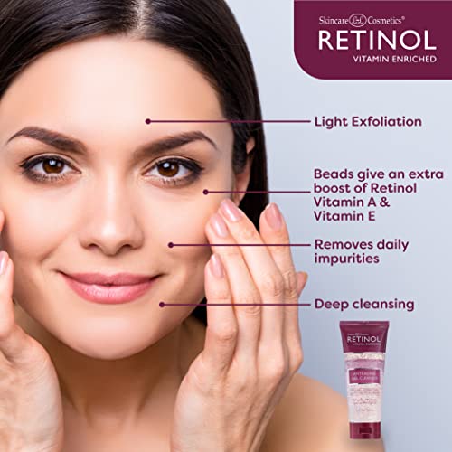 Retinol Anti-Aging Gel Cleanser with Makeup Removers
