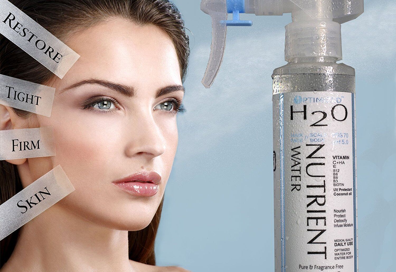 Lightweight Anti-Aging Hydrating Mist for Skin
