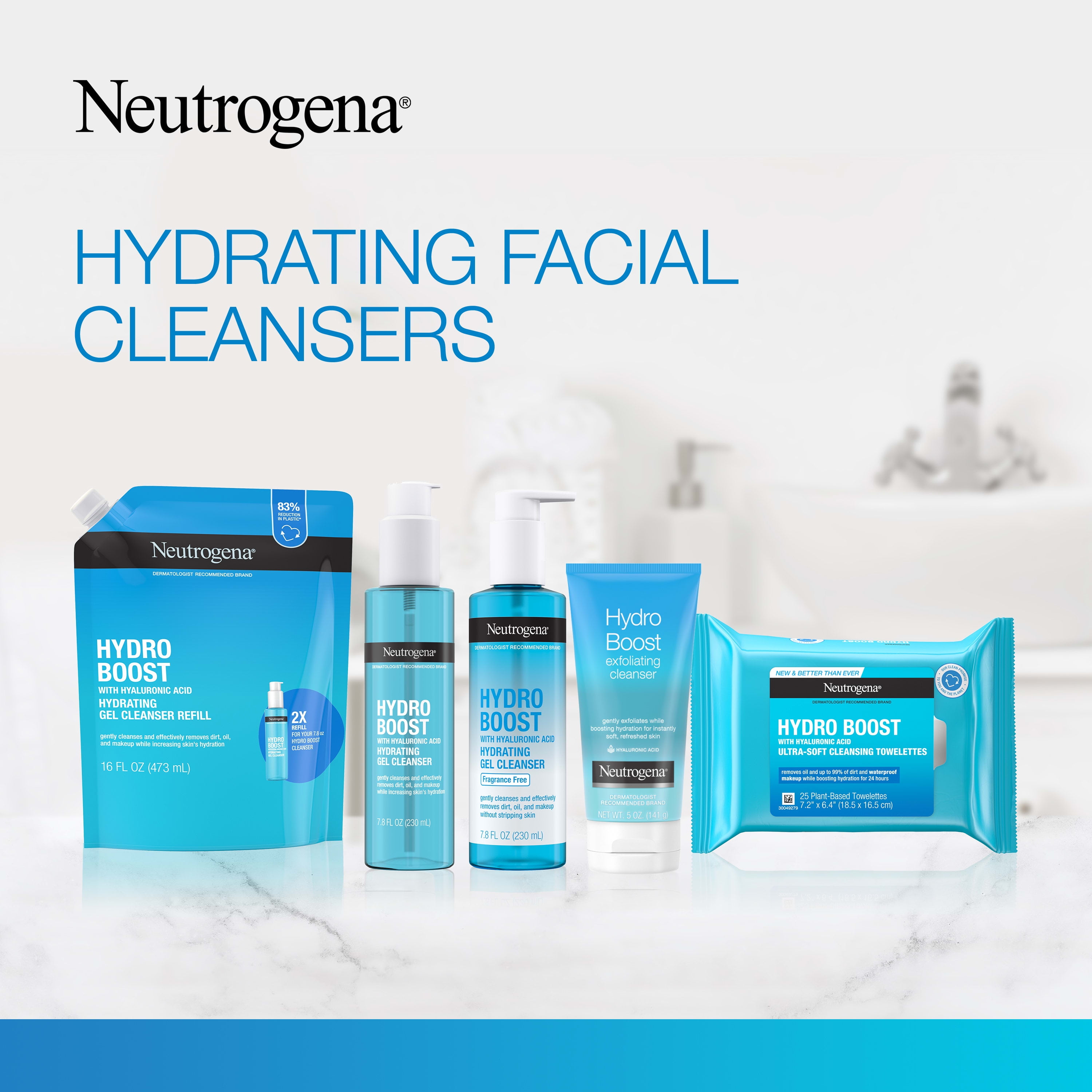 Neutrogena Hydro Boost Hydrating Cleansing Gel 6 oz
