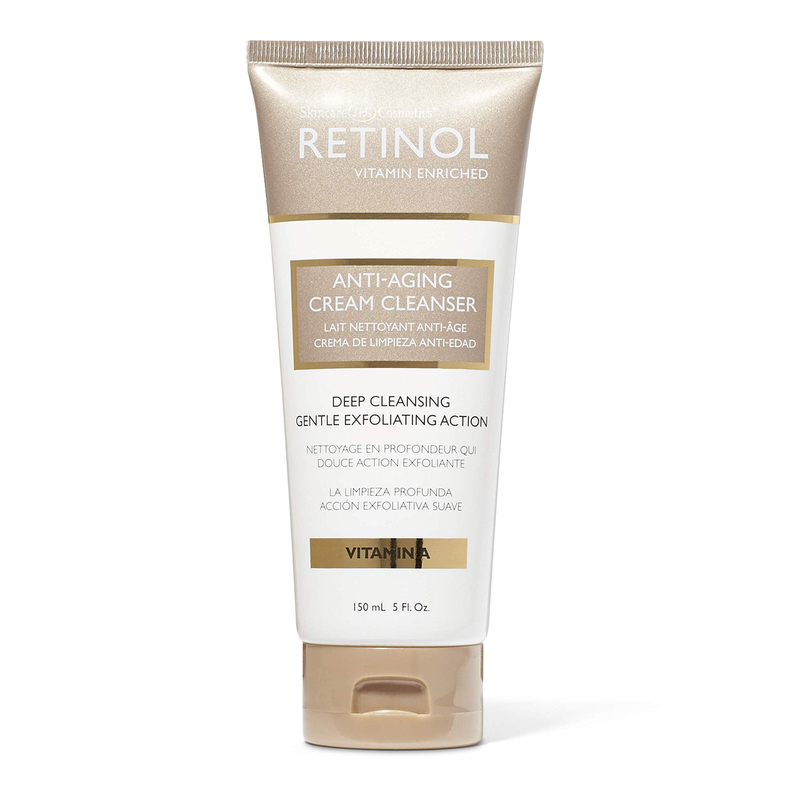 Retinol Cream Cleanser for Youthful Skin