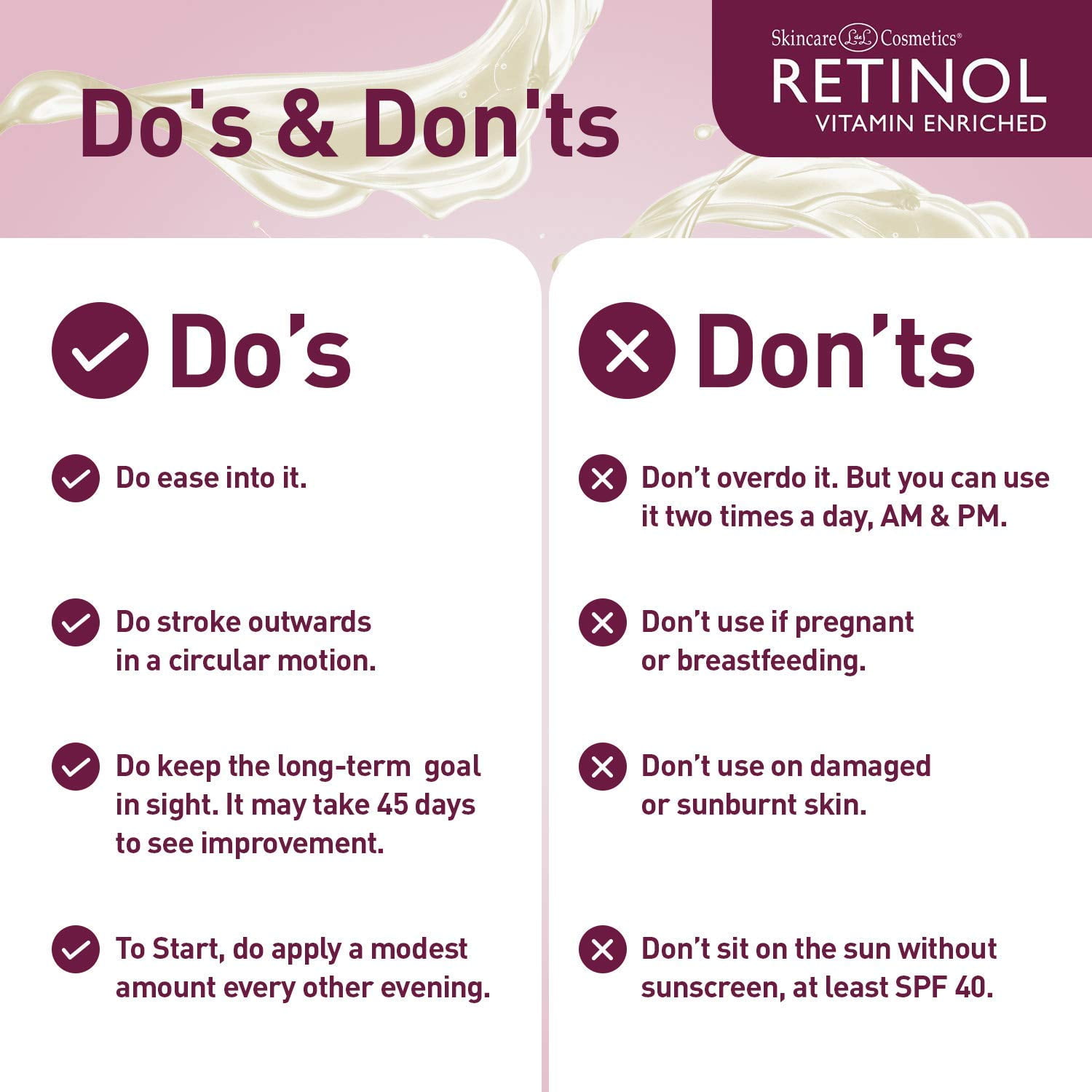 Retinol Cream Cleanser for Youthful Skin