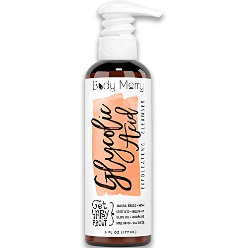 Glycolic Acid Exfoliating Cleanser for Youthful Skin