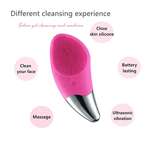 SONGQEE Rechargeable Silicone Facial Cleansing Brush