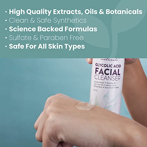 Eva Naturals Glycolic Acid Anti-Aging Cleanser 180 ml