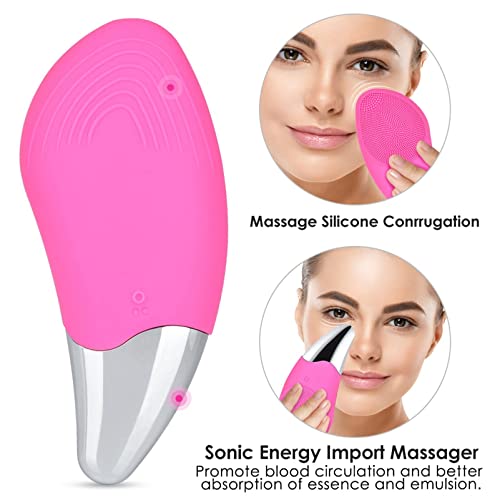 SONGQEE Rechargeable Silicone Facial Cleansing Brush
