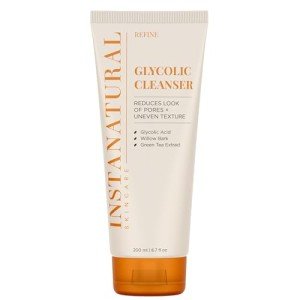 InstaNatural Glycolic Facial Cleanser for Radiant Skin