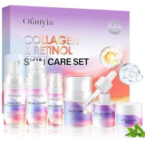 6-in-1 Collagen Retinol Anti-Aging Skincare Set