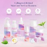 6-in-1 Collagen Retinol Anti-Aging Skincare Set