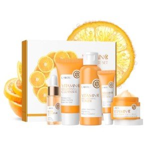 LAIKOU Vitamin C Skincare Gift Set for Women