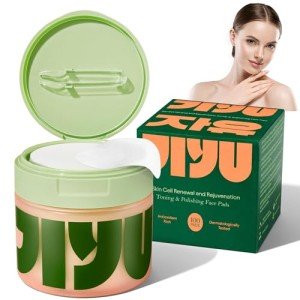 Korean Anti-Aging Toner Pads, 100 Moisturizing Pcs