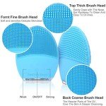 Silicone Ultrasonic Facial Cleansing Brush and Massager