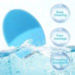 Silicone Ultrasonic Facial Cleansing Brush and Massager