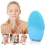 Silicone Ultrasonic Facial Cleansing Brush and Massager