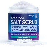 Organic Dead Sea Salt Scrub for Youthful Skin