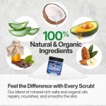 Organic Dead Sea Salt Scrub for Youthful Skin
