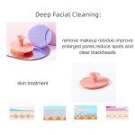 Silicone Facial Scrubber Set for Anti-Aging Care
