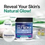 Organic Dead Sea Salt Scrub for Youthful Skin