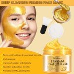 24K Gold Peel Off Mask for Anti-Aging