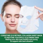 Set of 10 Hydrating Collagen Facial Masks