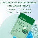 Set of 10 Hydrating Collagen Facial Masks