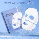 Overnight Bio Collagen Face Mask Set, 6PCS