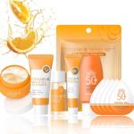 Vitamin C Skincare Set for Brightening and Anti-Aging