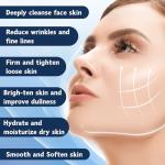 Olavita Anti-Aging Skin Care Set: Serum, Cream, Cleanser