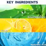 Olavita Anti-Aging Skin Care Set: Serum, Cream, Cleanser