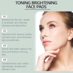 Korean Toner Pads with Niacinamide and Peptides