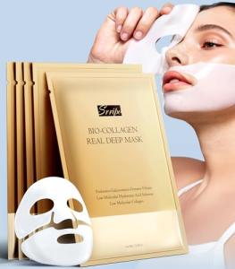 Radiant Glow Overnight Collagen Face Mask 5-Pack