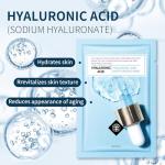 Hydrating Hyaluronic Acid Anti-Aging Face Masks