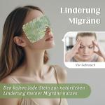 Jade Eye Mask for Anti-Aging and Relaxation