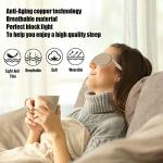 Copper Eye Mask for Rejuvenating Skin and Reducing Puffiness