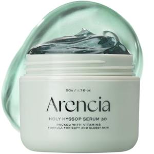 Glow Hyssop Overnight Face Mask Serum - Hydrating Anti-Aging Formula