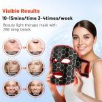 LED Light Therapy Mask for Glowing, Youthful Skin
