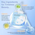 Bio Collagen Hydrating Face Mask - 6 Pack