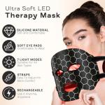 LED Light Therapy Face Mask for Anti-Aging
