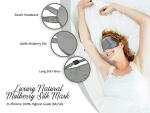 Fusion5 Silk Eye Mask - Luxurious Anti-Aging Sleep Mask
