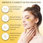 24K Gold Collagen Under Eye Masks - 30 Pairs