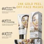 24K Gold Peel Off Mask for Anti Aging