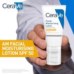 CeraVe AM Moisturizer SPF 50 for Normal/Dry Skin