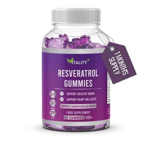 Max Strength 1000mg Resveratrol Gummies for Anti Aging