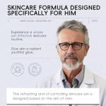 Men's Anti-Aging Face and Beard Care Kit