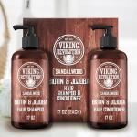Viking Revolution Sandalwood Shampoo & Conditioner Set