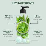 Restore & Repair Shampoo with Tea Tree & Hyaluronic Acid