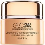 GLO24K Anti-Aging Facial Peeling Gel with Gold