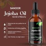 SANOOR® Pure Cold-Pressed Jojoba Oil for Skin