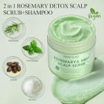 Rosemary Scalp Scrub for Hair Growth & Care