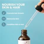 Eva Naturals 100% Pure Castor Oil for Hair & Skin