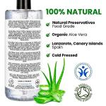 Natural Aloe Vera Gel for Anti-Aging and Repair